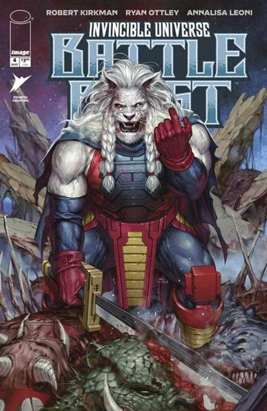 Invincible Universe Battle Beast #4 4th Printing (NM)