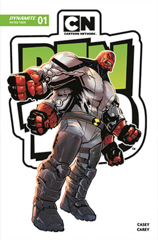 Ben 10 #1 2nd Printing Cover B 1:10 Robert Carey Full Art Variant (NM)