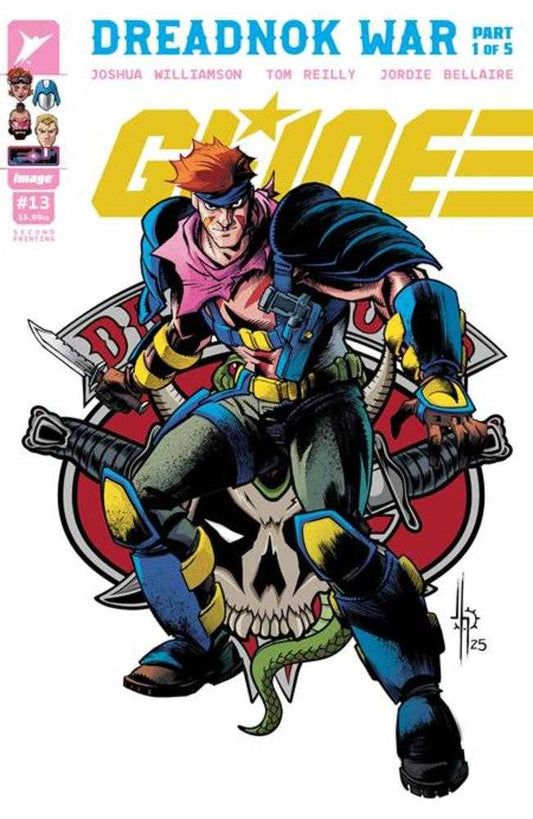 G.I. Joe #13 2nd Printing Cover B Jason Howard Variant (NM)