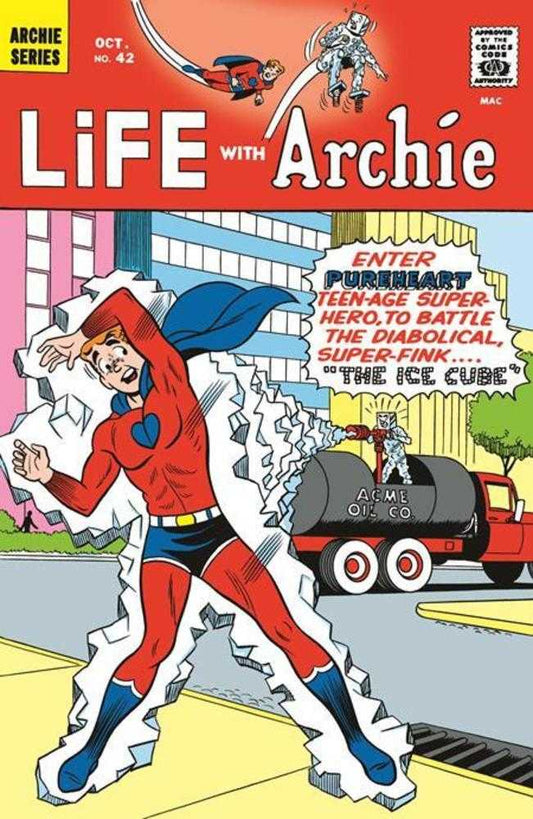 Life With Archie #42 Facsimile Edition Cover D Bob White Foil Variant (NM)