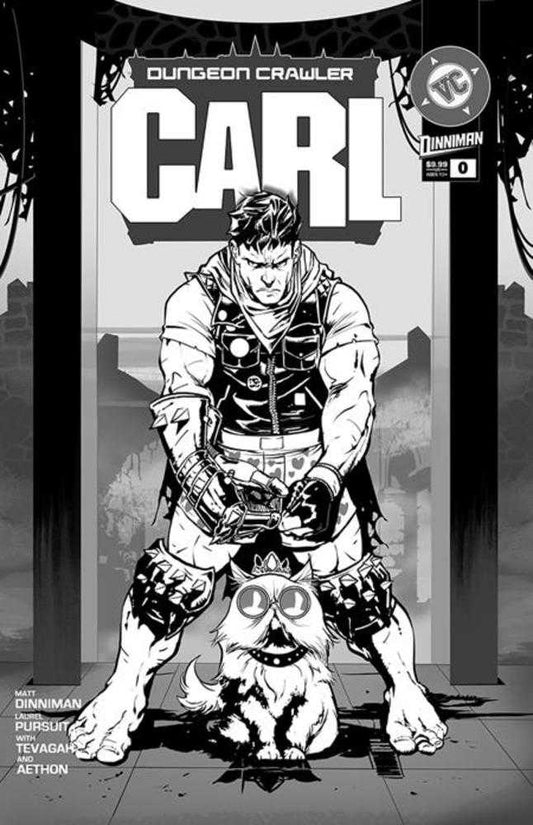 Dungeon Crawler Carl Special Edition #0 Cover B Nathan Gooden Absolute Batman Homage Black & White Variant (NM)