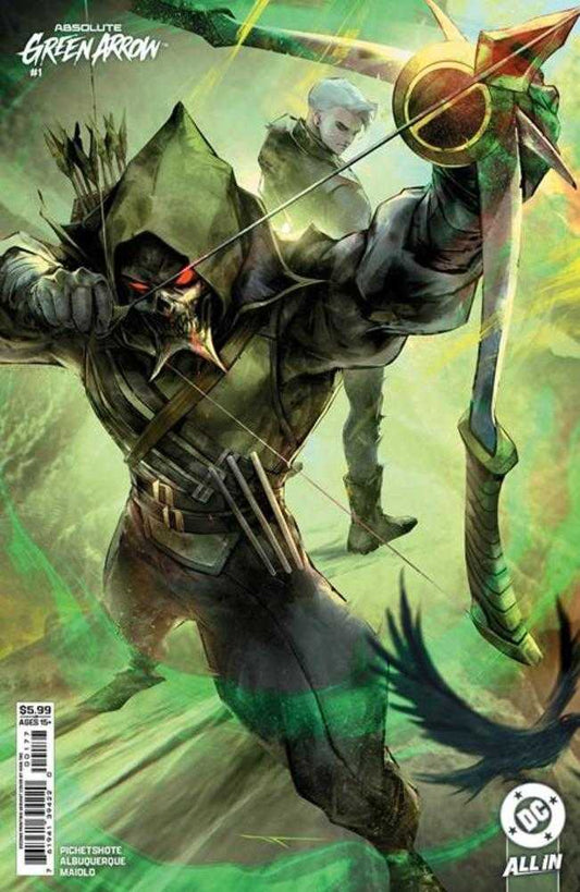 Absolute Green Arrow #1 (Of 6) 2nd Print Cover B Ivan Tao Card Stock Variant (NM)
