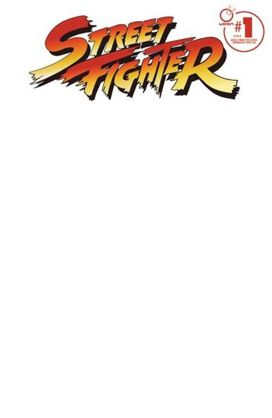 2026 Street Fighter Swimsuit Special #1 (One Shot) Cover D Blank Sketch Variant (NM)