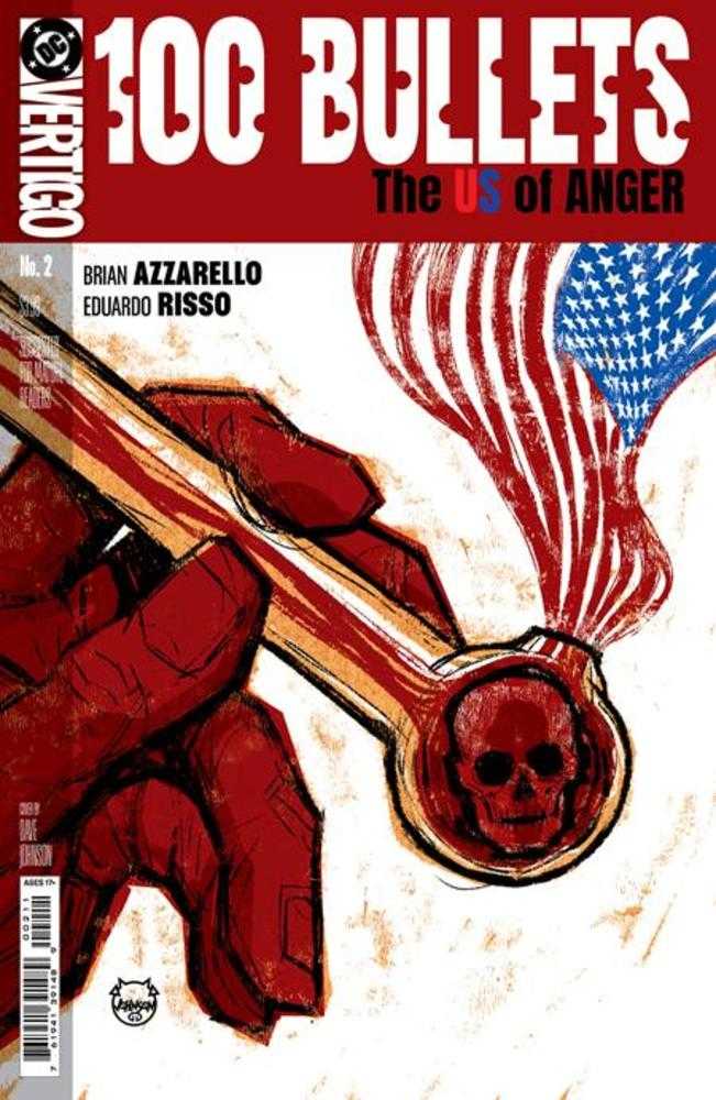 100 Bullets The Us Of Anger #2 (Of 8) Cover A Dave Johnson (Mature) (NM)