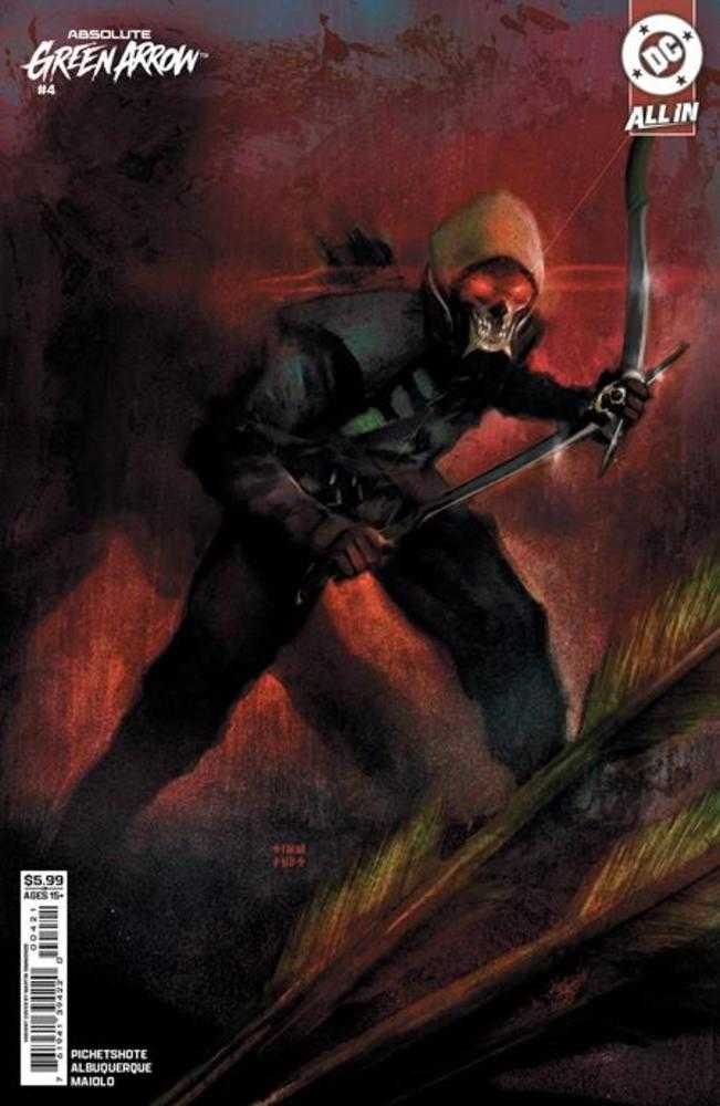 Absolute Green Arrow #4 (Of 6) Cover B Martin Simmonds Card Stock Variant (NM)