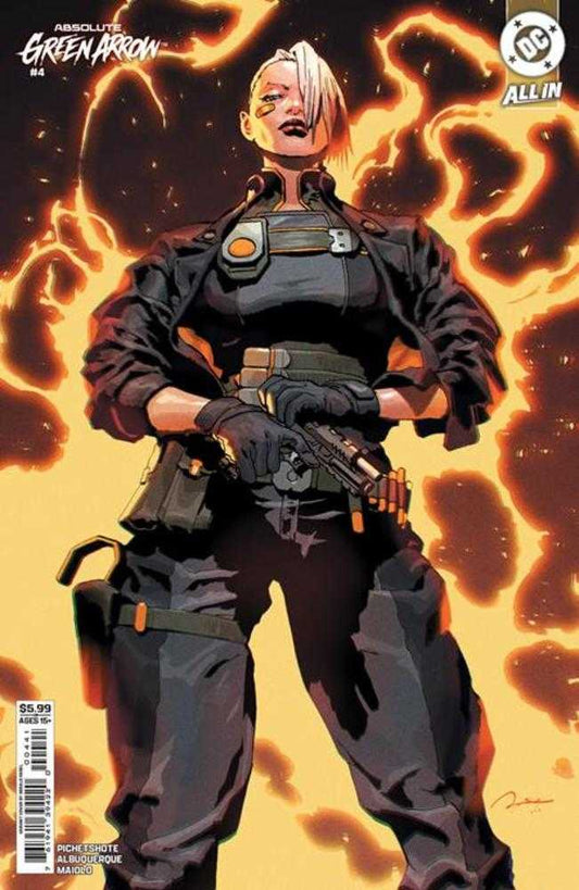 Absolute Green Arrow #4 (Of 6) Cover D Gerald Parel Card Stock Variant (NM)