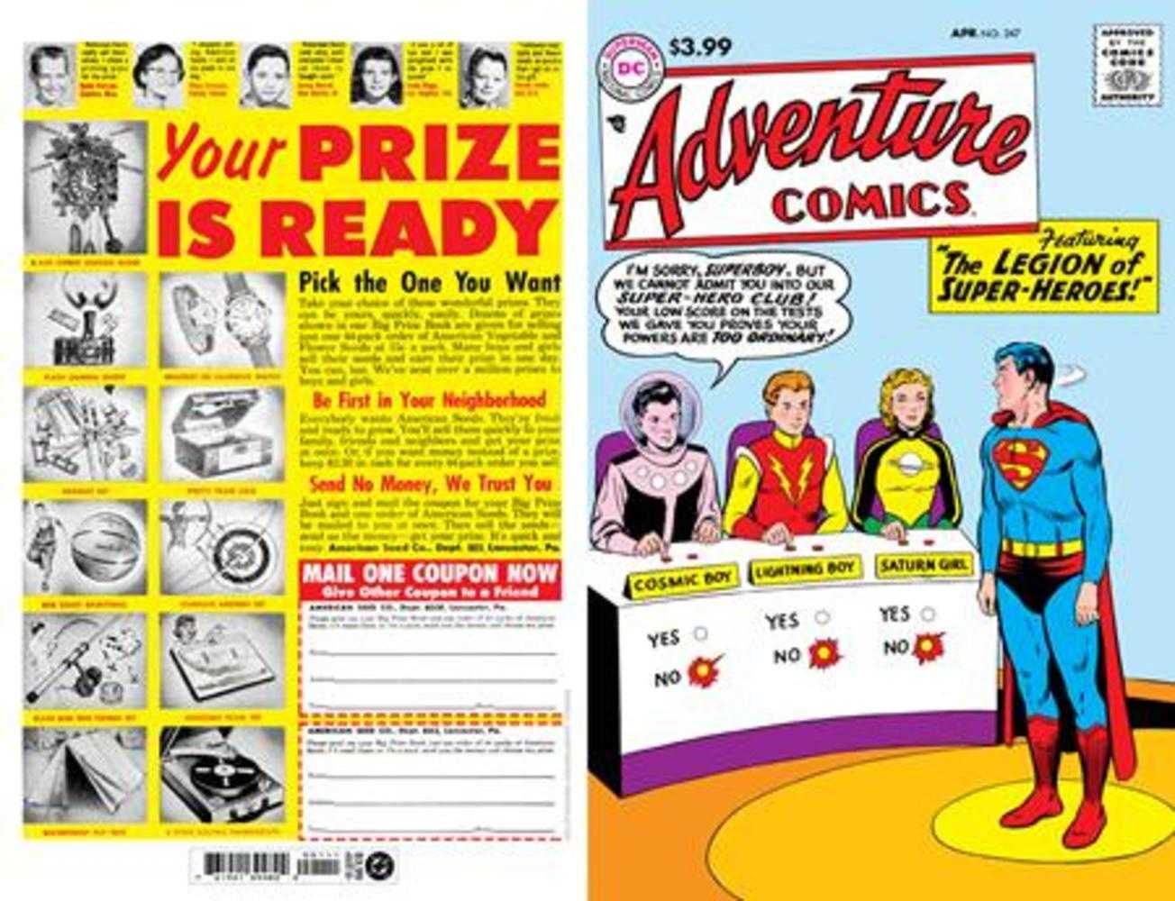 Adventure Comics #247 Facsimile Edition Cover A Curt Swan (NM)