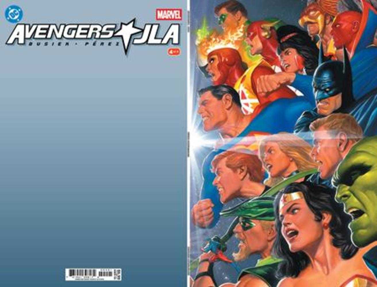 Avengers JLA #4 Facsimile Edition Cover B Alex Ross DC Marvel Connecting Variant (NM)