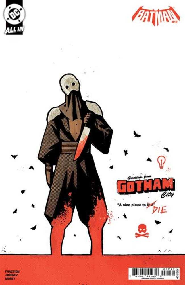 Batman #12 Cover F 1:25 David Aja Card Stock Variant (NM)
