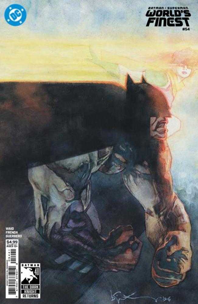 Batman Superman Worlds Finest #54 Cover D Bill Sienkiewicz Dark Knight Returns 40th Anniversary Card Stock Variant (NM)
