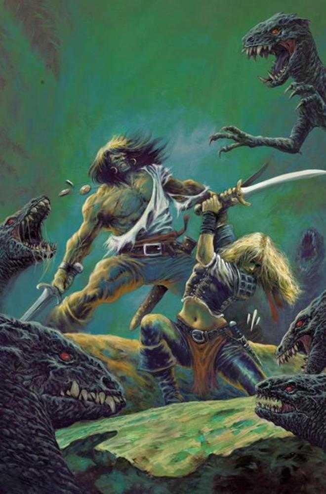Conan The Barbarian #34 Cover E Juan Alberto Hernandez Virgin Cardstock Variant (Mature) (NM)