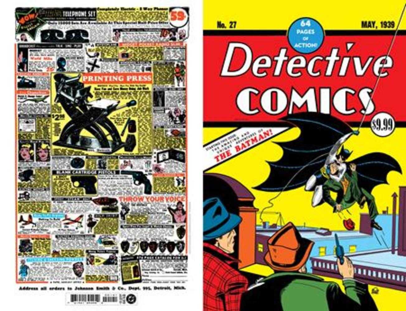 Detective Comics #27 Facsimile Edition Cover D Bob Kane Foil Variant (2026) (NM)