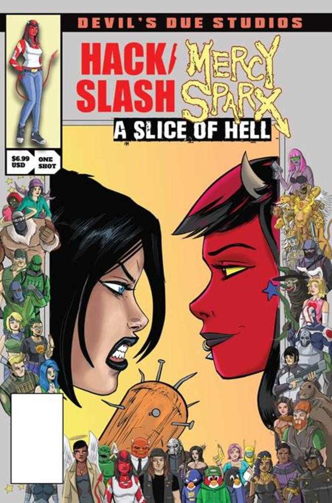 Devils Due Presents Hack Slash Mercy Sparx #1 (One Shot) Cover B Tim Seeley Josh Blaylock Homage Variant (Mature) (NM)