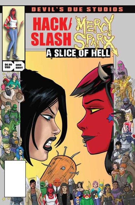 Devils Due Presents Hack Slash Mercy Sparx #1 (One Shot) Cover B Tim Seeley Josh Blaylock Homage Variant (Mature) (NM)