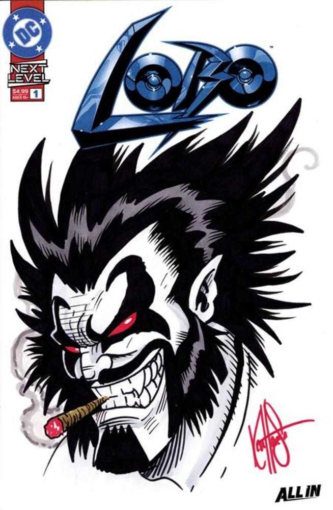 DF Lobo #1 Signed And Remarked By Ken Haeser (NM)