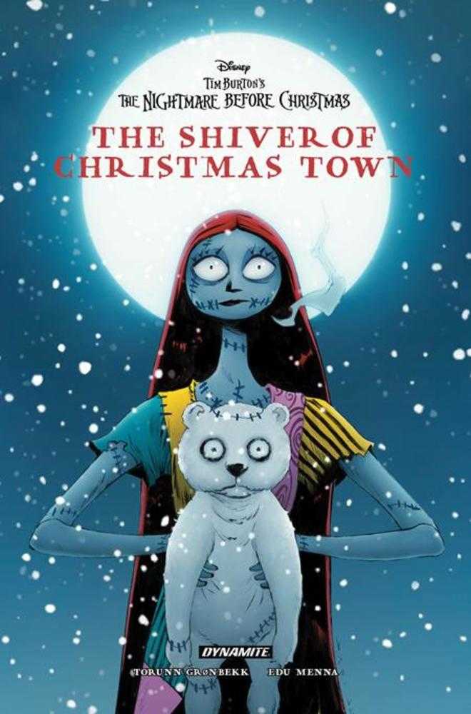 Disney Tim Burtons The Nightmare Before Christmas The Shiver Of Christmas Town Hardcover (NM)
