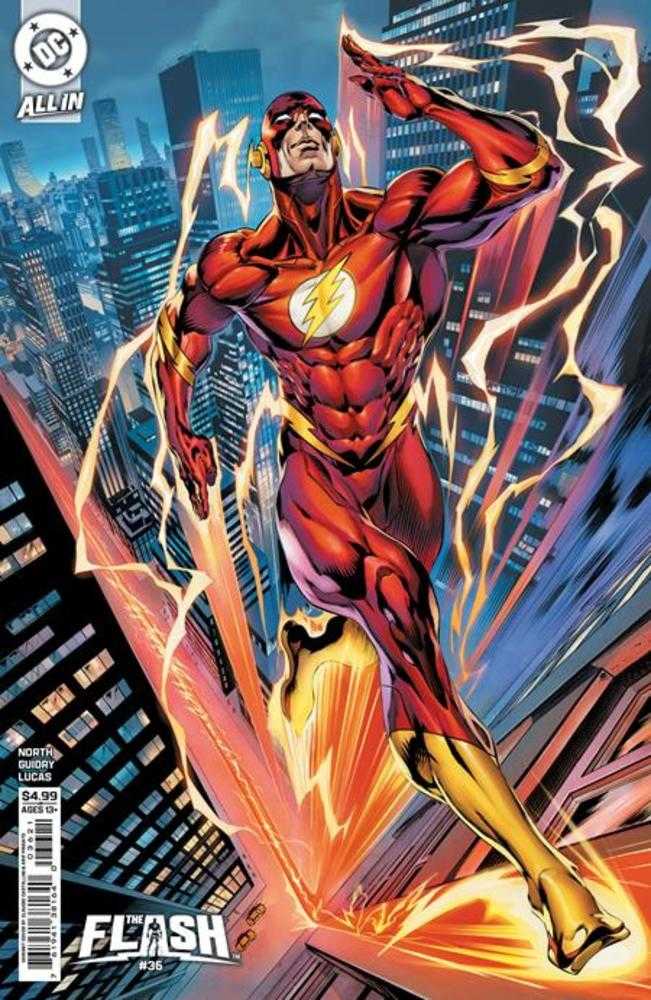 Flash #36 Cover B Claudio Castellini Card Stock Variant (NM)
