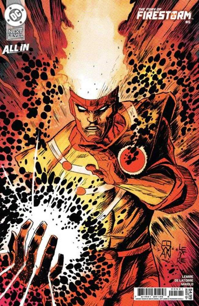 Fury Of Firestorm #5 (Of 8) Cover B Denys Cowan & Jeff Lemire Card Stock Variant (NM)