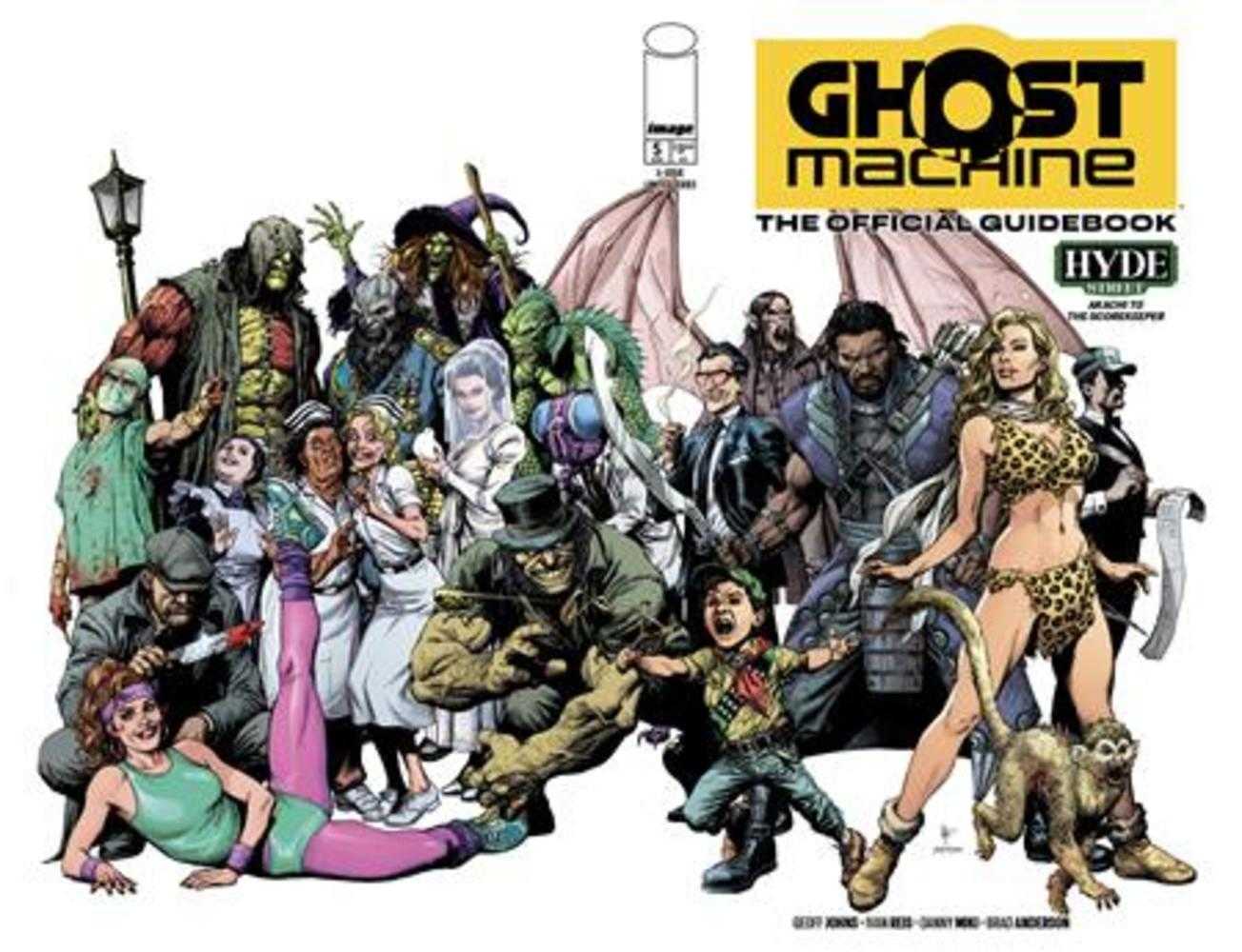 Ghost Machine The Official Guidebook #5 (Of 5) Cover A Gary Frank & Brad Anderson Wraparound (NM)