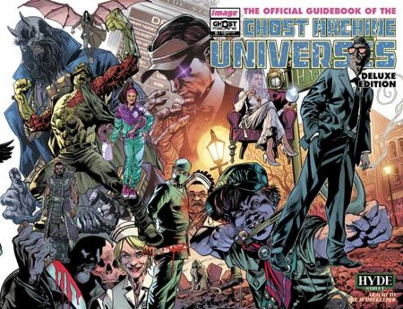 Ghost Machine The Official Guidebook #5 (Of 5) Cover B Bryan Hitch & Brad Anderson Wraparound Variant (NM)
