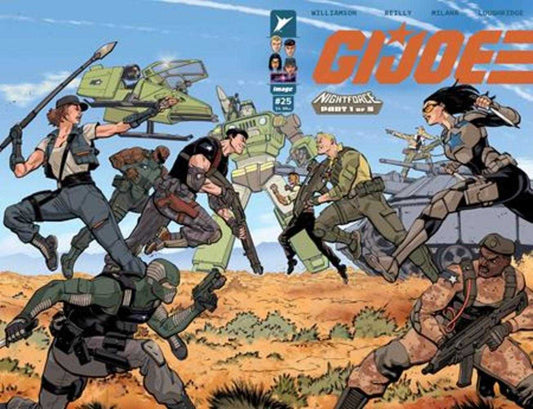 G.I. Joe #25 Cover A Tom Reilly Wraparound (NM)