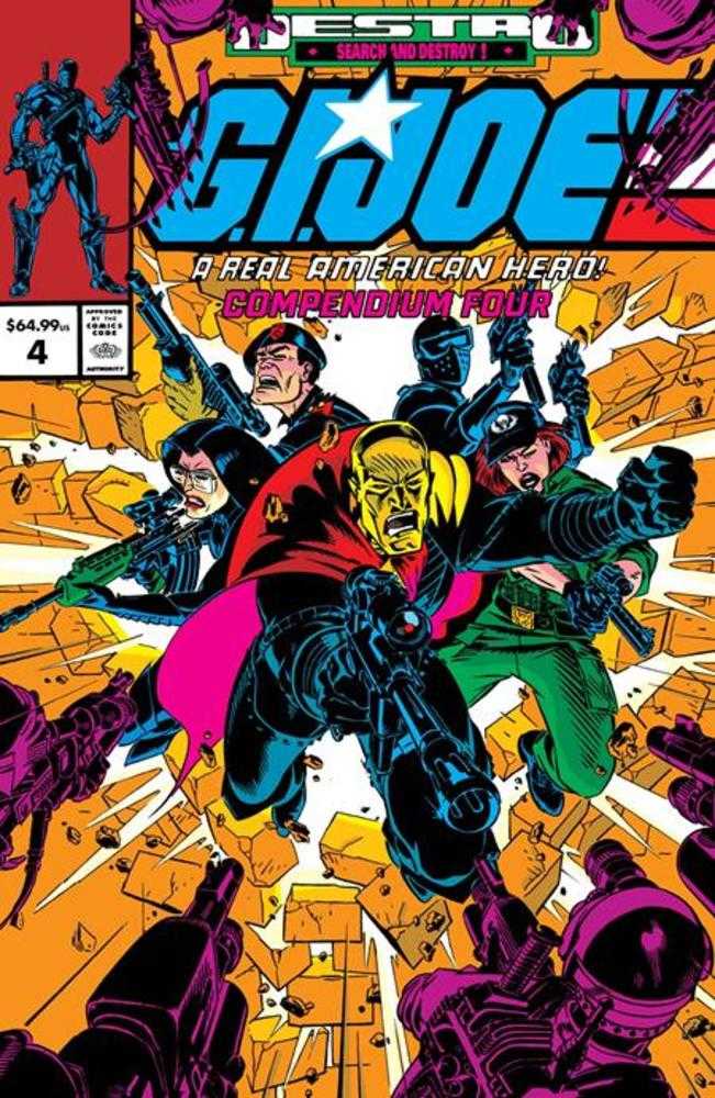 G.I. Joe A Real American Hero Compendium TPB Volume 04 Direct Market Exclusive Michael Golden Cover (NM)