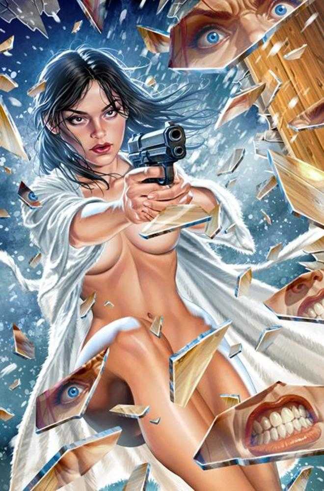 Gun Honey Doubles Down #3 (Of 4) Cover L Chris Wahl Virgin Cardtock Variant (Mature) (NM)