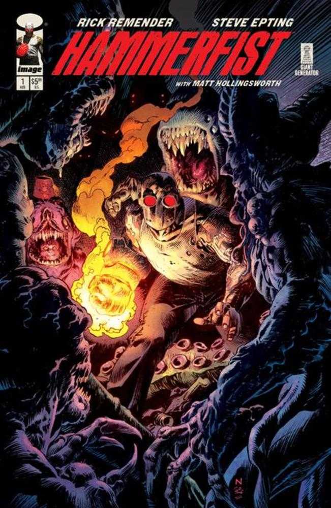 Hammerfist #1 Cover C Nic Klein Variant (Mature) (NM)
