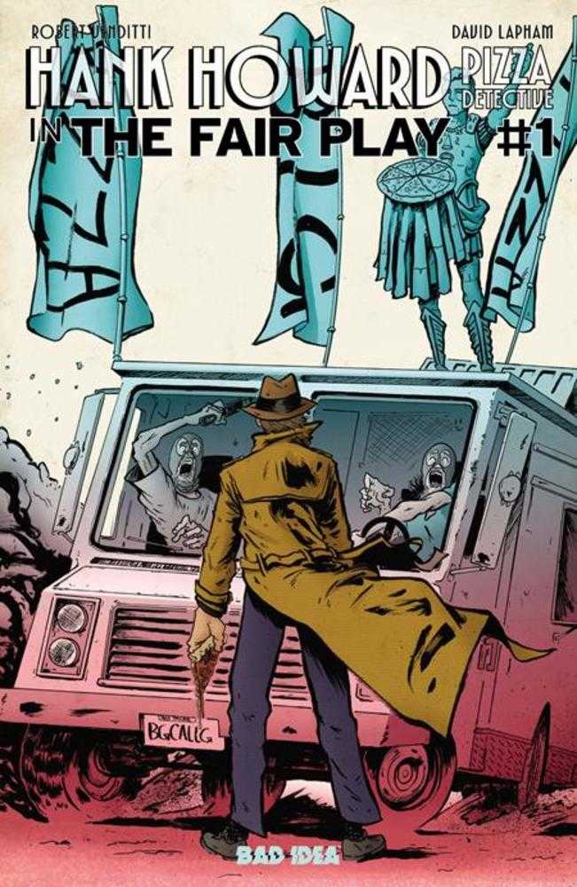 Hank Howard Pizza Detective The Fair Play #1 (One Shot) Cover C Jake Baker Variant (NM)