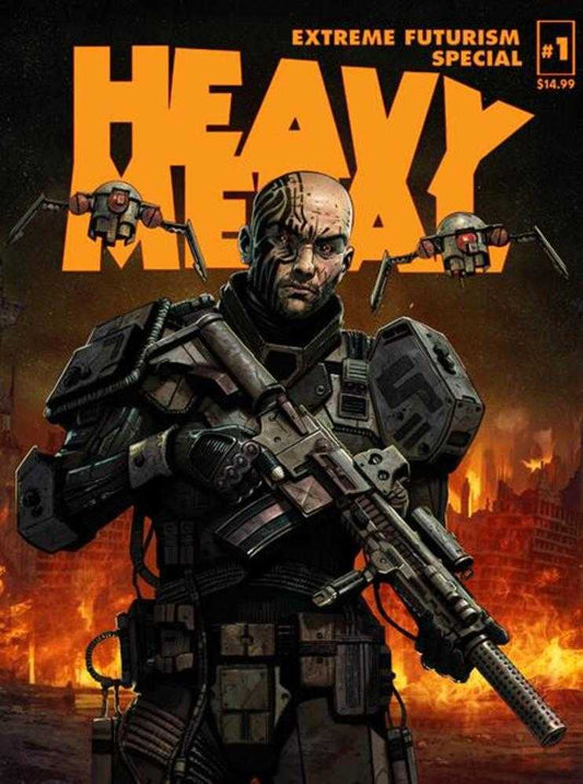 Heavy Metal Magazine Special Extreme Futurism #1 Cover B Sedat Oezgen Carlos Cabrera Variant (Mature) (NM)