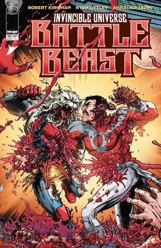 Invincible Universe Battle Beast #12 Cover C 1:10 Chris Burnham & Brian Reber Connecting Variant (NM)