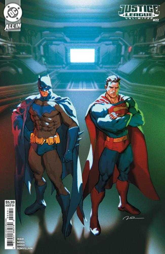 Justice League Unlimited #22 Cover E Gerald Parel Card Stock Variant (NM)