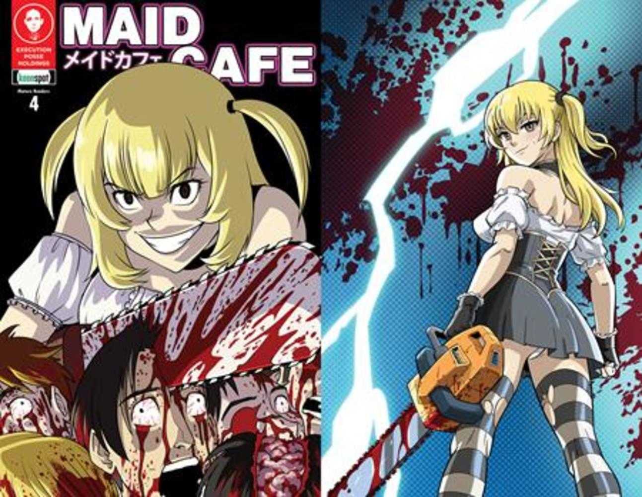 Maid Cafe #4 Cover B Remy Eisu Mokhtar & Wilson Gandolpho Flip Cover Variant (NM)