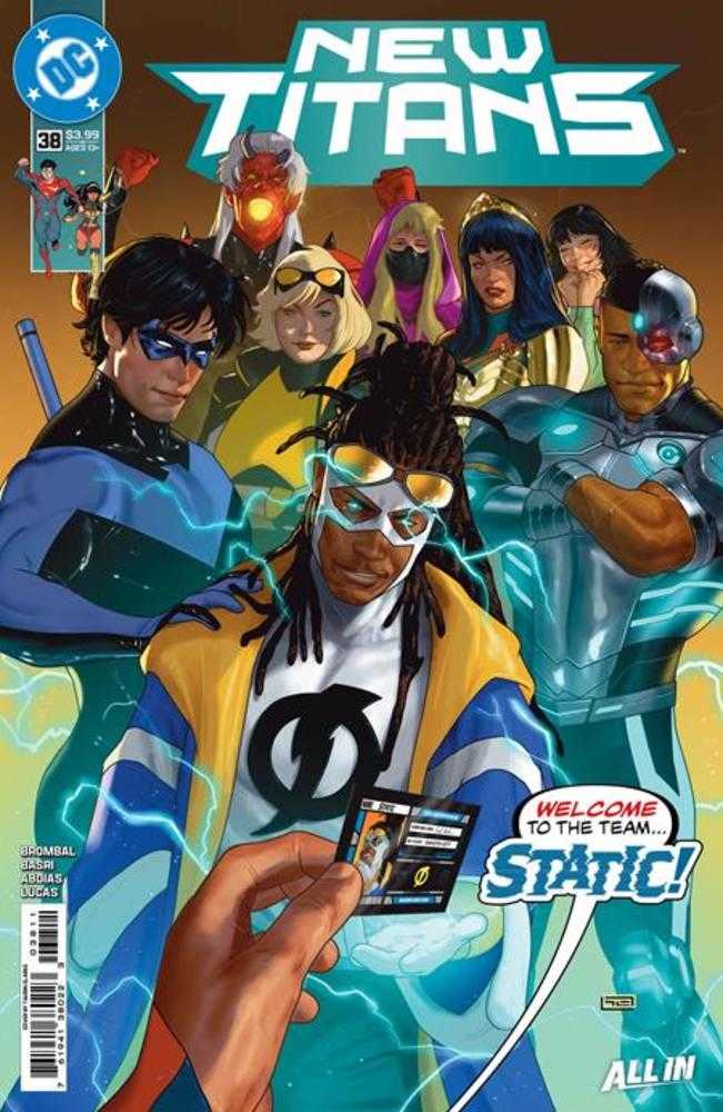 New Titans #38 Cover A Taurin Clarke (NM)
