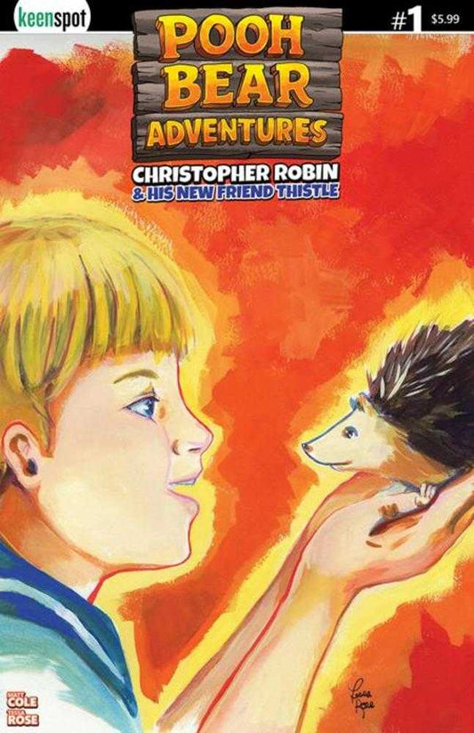 Pooh Bear Adventures Christopher Robin & His New Friend Thistle #1 (One Shot) Cover B Tessa Rose Fast Friends Variant (NM)