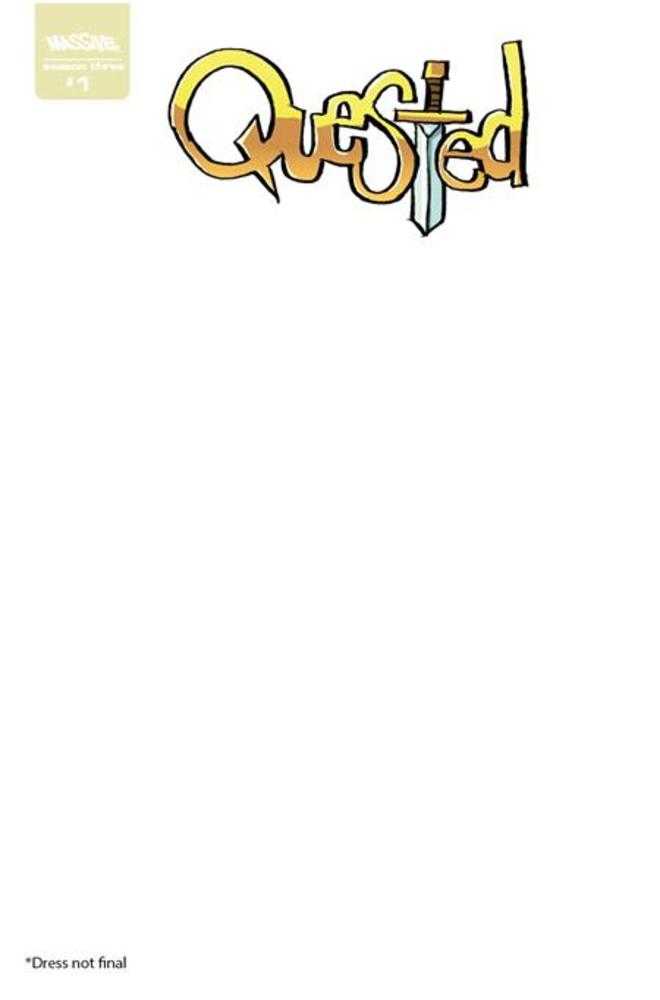 Quested #1 (Of 3) Cover D Blank Sketch Variant (NM)