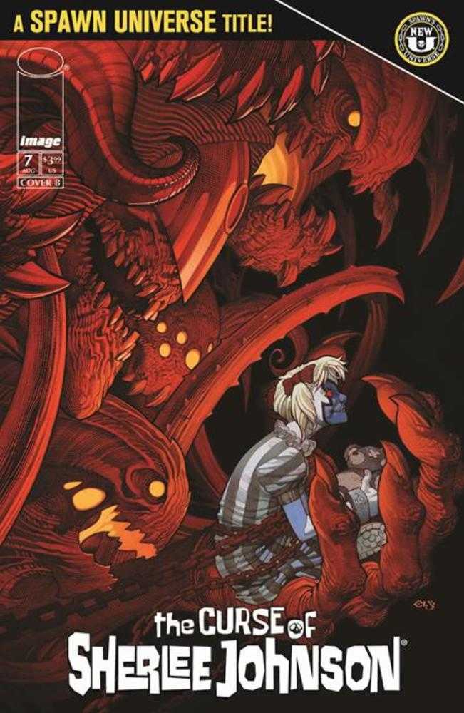 Spawn The Curse Of Sherlee Johnson #7 Cover B Chris Stevens Variant (NM)