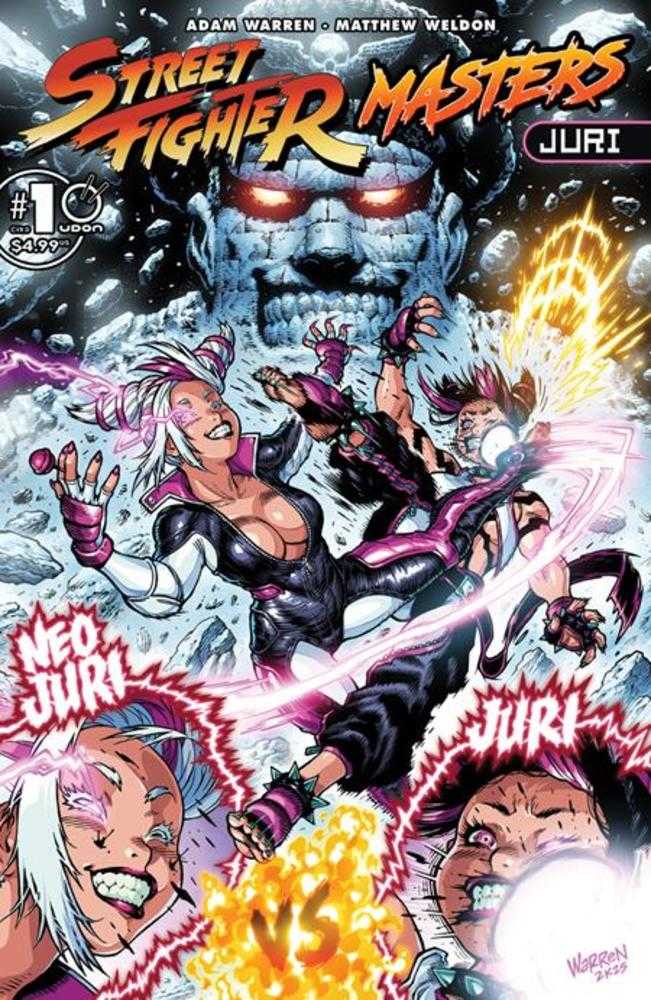 Street Fighter Masters Juri #1 (One Shot) Cover D Inc 1:5 Adam Warren Variant (NM)