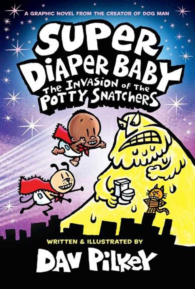 Super Diaper Baby Color Edition Hardcover Volume 02 The Invasion Of The Potty Snatchers (NM)