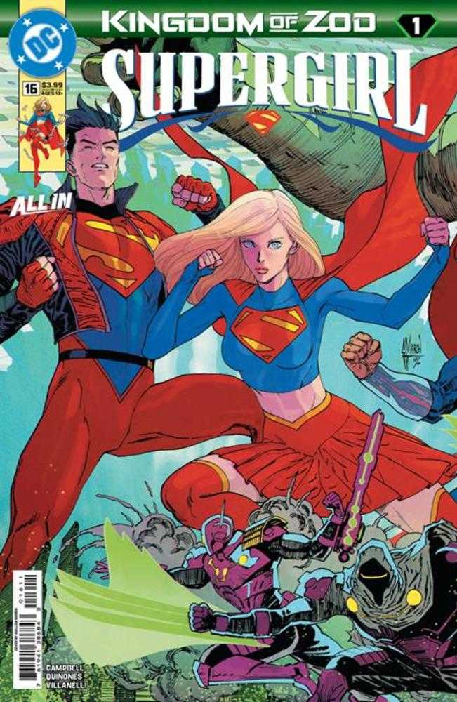 Supergirl #16 Cover A Guillem March Connecting (Kingdom Of Zod) (NM)