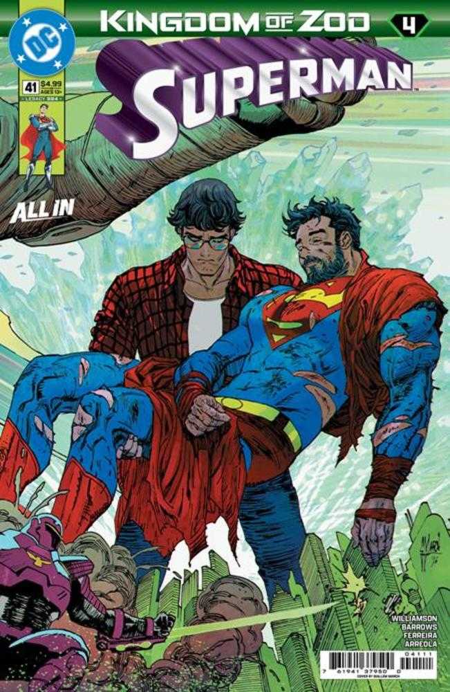 Superman #41 Cover A Guillem March Connecting (Kingdom Of Zod) (NM)