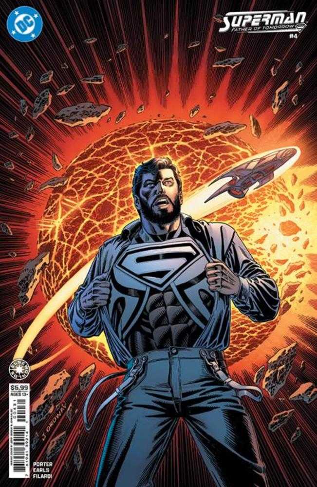 Superman Father Of Tomorrow #4 (Of 6) Cover C Jerry Ordway Card Stock Variant (NM)