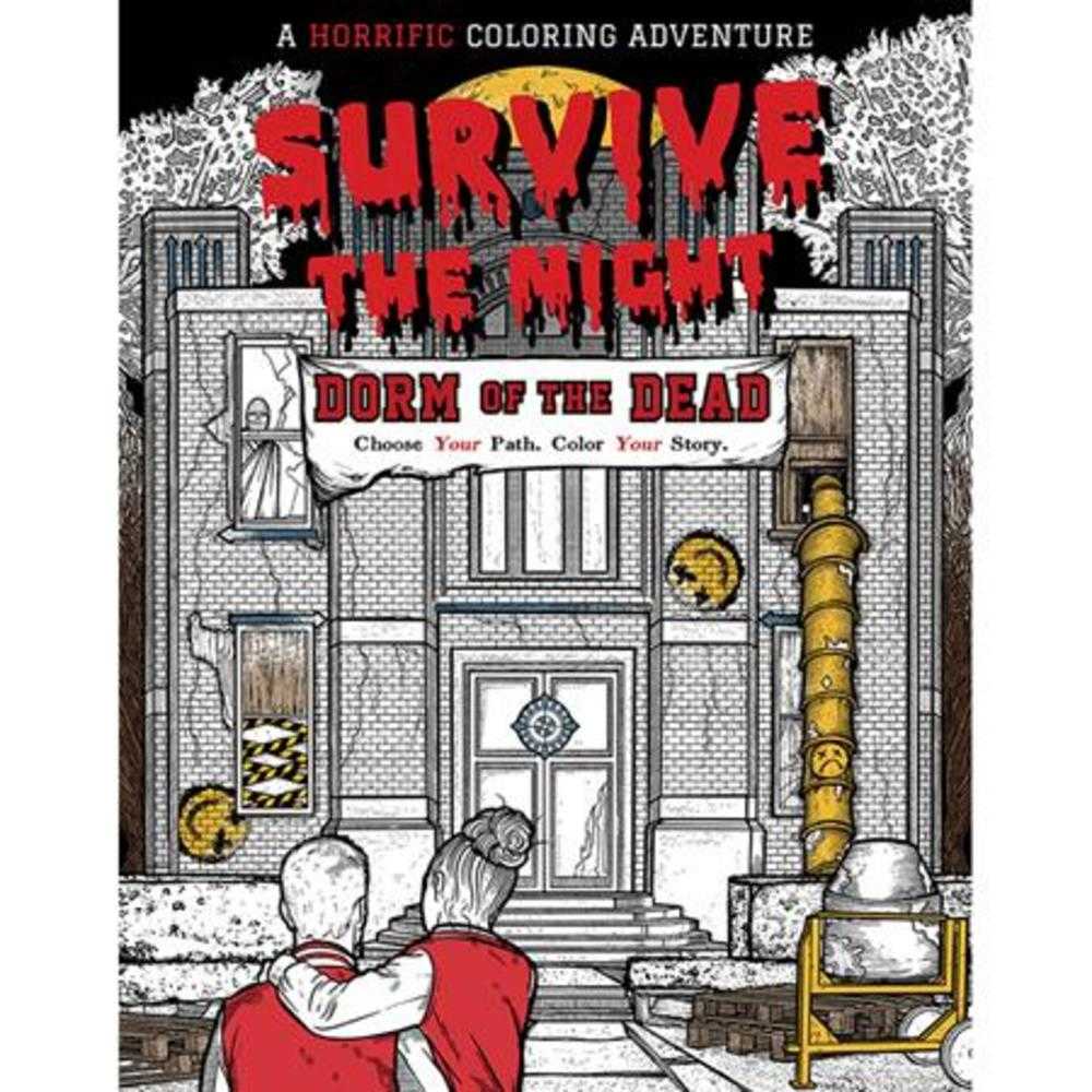 Survive The Night Dorm Of The Dead TPB A Horrific Coloring Adventure (NM)