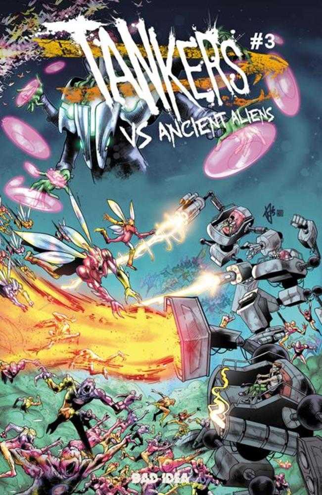 Tankers vs Ancient Aliens # 3 (Of 5) Cover A Federica Mancin (NM)