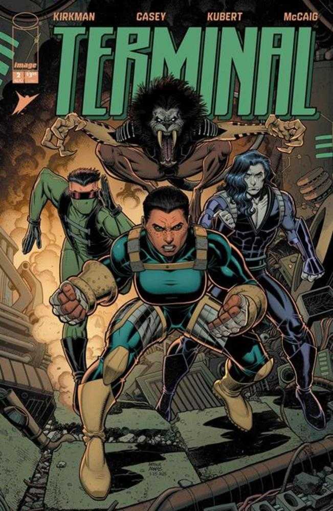 Terminal #2 Cover C Arthur Adams & Dave Mccaig Variant (Mature) (NM)