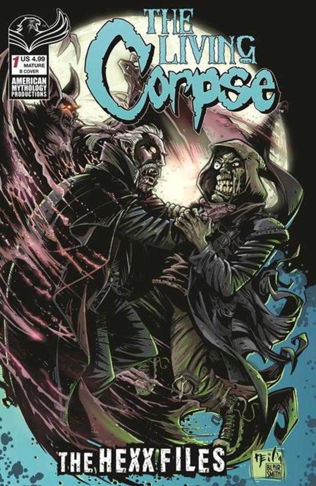 Living Corpse Hexx Files #1 Cover B Neil Vokes Variant (Mature) (NM)