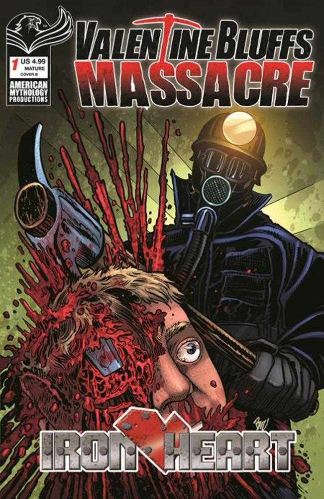 Valentine Bluffs Massacre Iron Heart #1 (Of 2) Cover B Buz Hasson Variant (Mature) (NM)