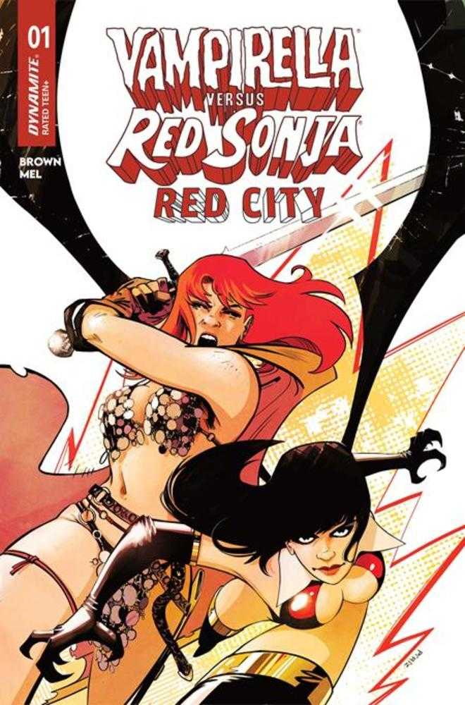 Vampirella vs Red Sonja Red City #1 Cover A Sebastian Piriz (NM)