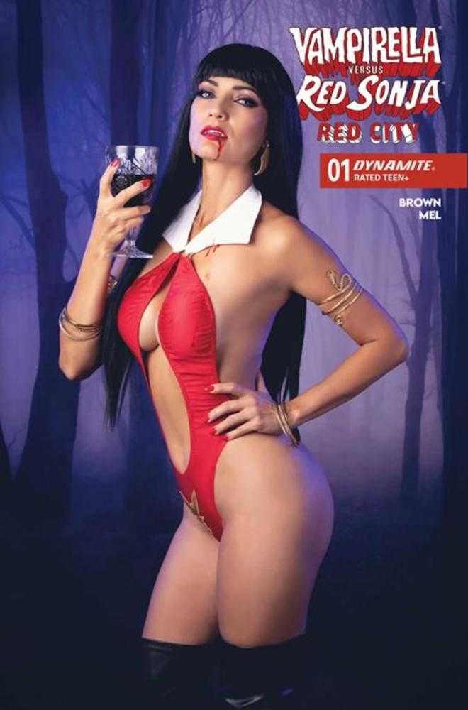 Vampirella vs Red Sonja Red City #1 Cover C Cosplay Vampirella Ivycosplay Variant (NM)