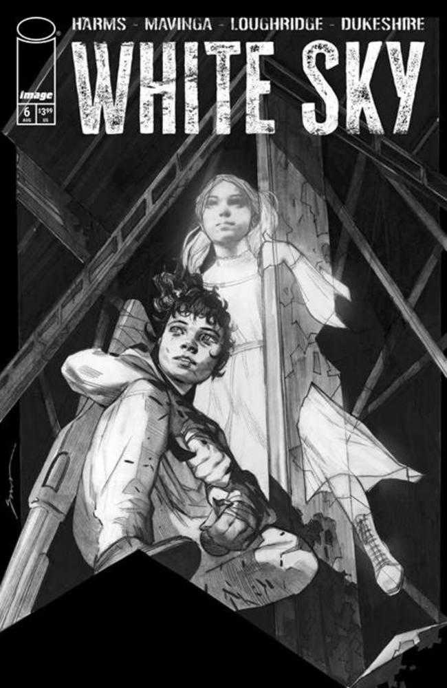 White Sky #6 Cover D Eliza Ivanova Black & White Variant (Mature) (NM)